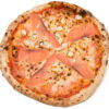 Pomodoro, fior di latte, salmone e surimi
