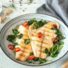 Orata all’ischitana con sedano, pomodorini, vino bianco, cipolla)
