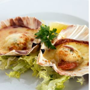 Capesante gratinate